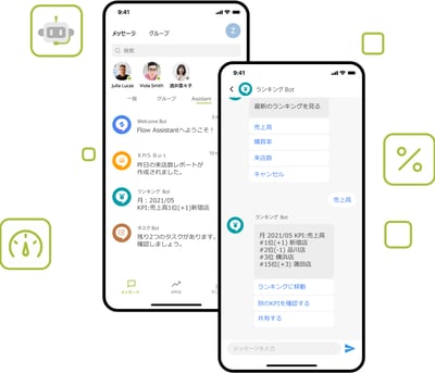 Flow for mobile