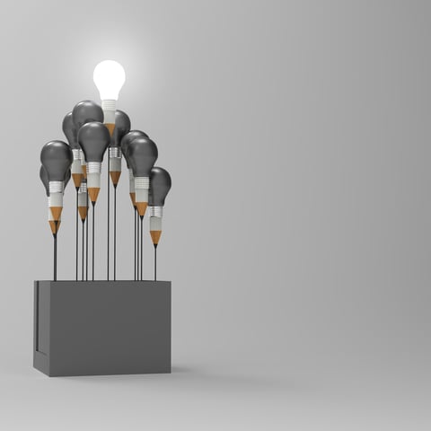 ボックスに入った電球